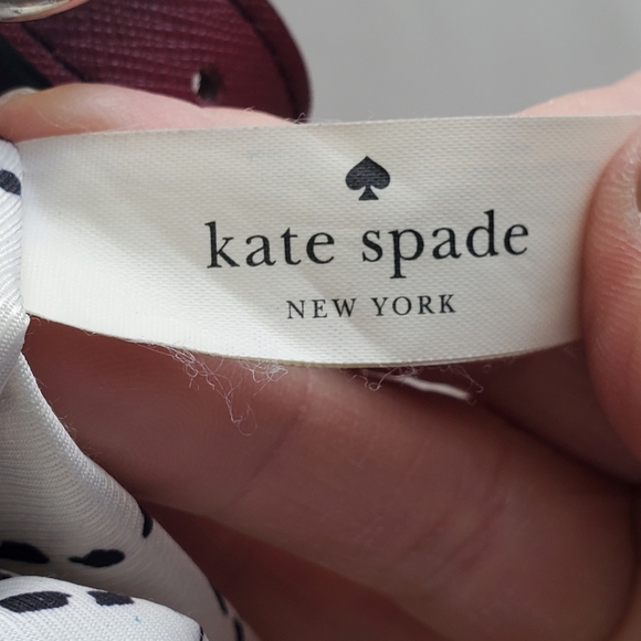 Kate Spade Burgundy Crossbody Bag . - Picture 6 of 10